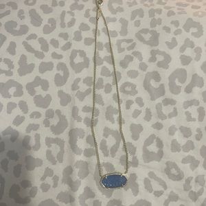 Blue Large stone Kendra Scott necklace